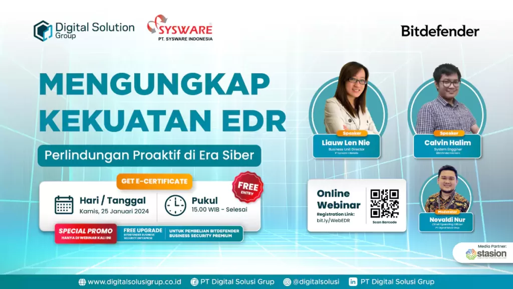 Banner Mengungkap Kekuatan EDR - Perlindungan Proaktif di Era Siber