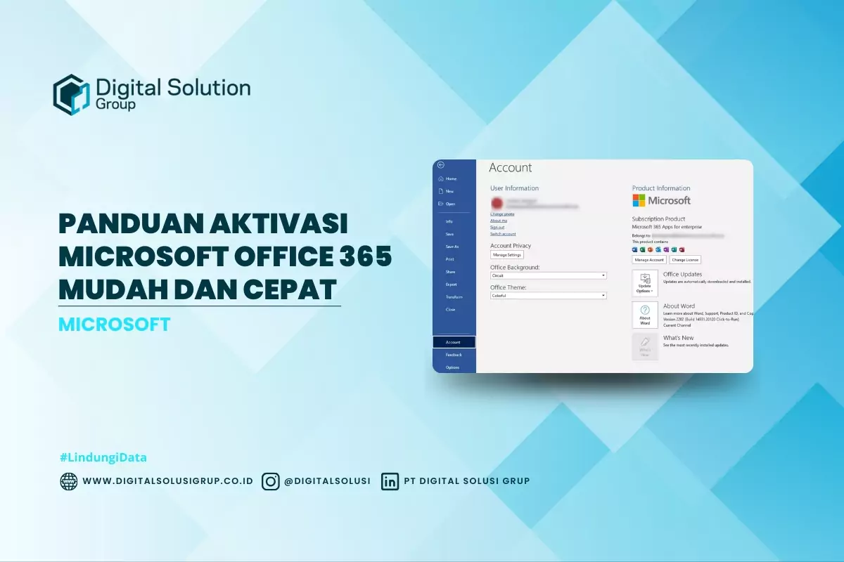 Cara Aktivasi Microsoft Office 365 Mudah dan Cepat