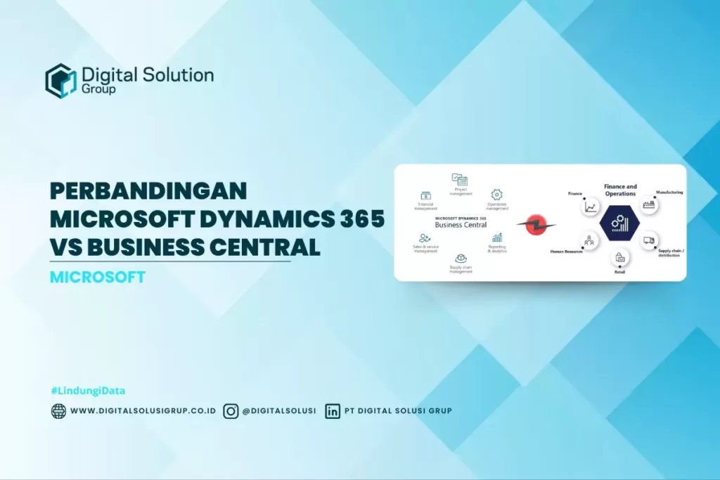 Perbandingan Microsoft Dynamics 365 vs Business Central