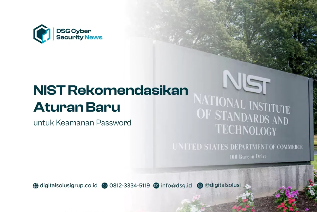 NIST Rekomendasikan Aturan Baru untuk Keamanan Password
