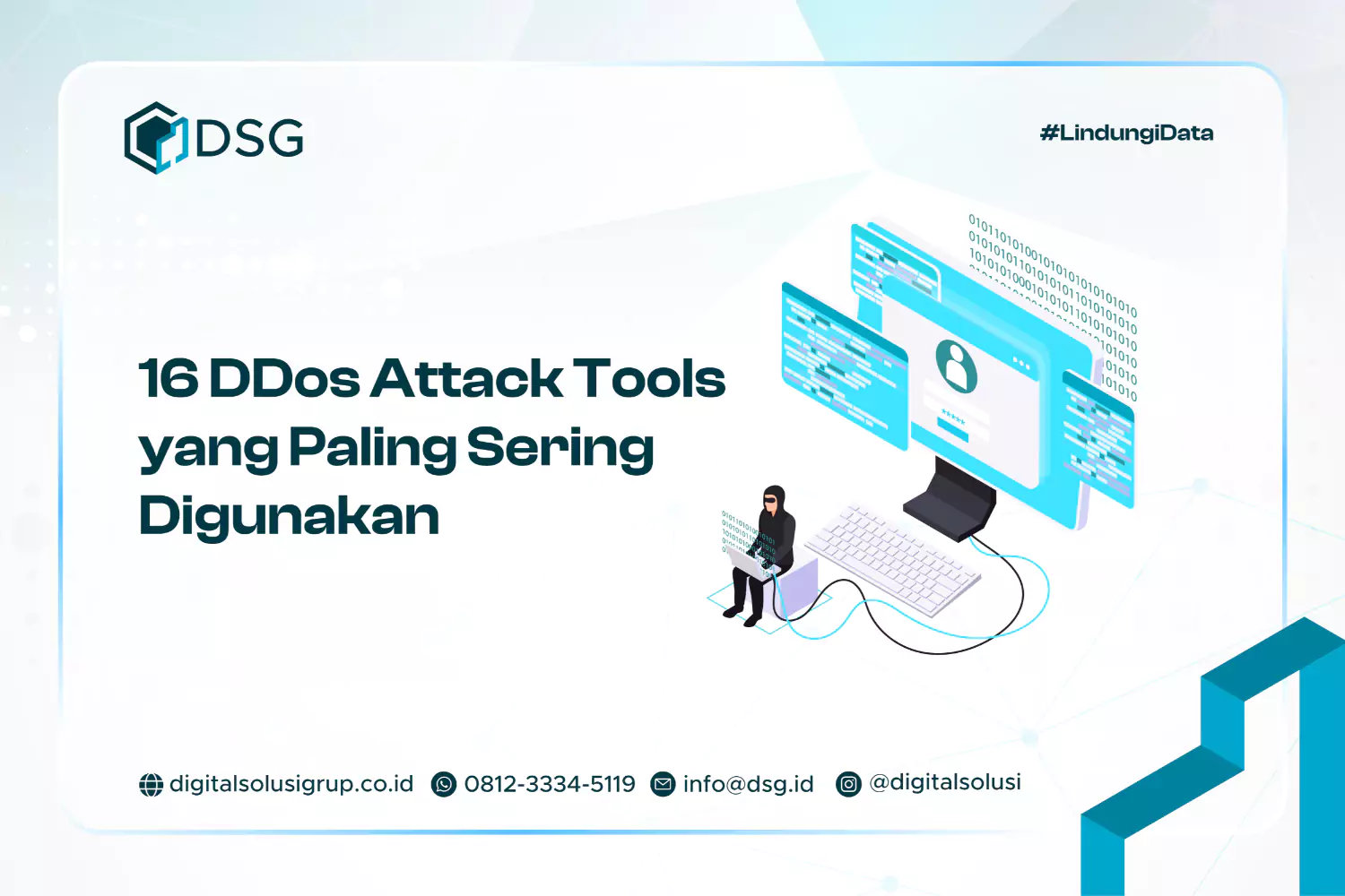 16 DDoS Attack Tools yang Paling Sering Digunakan