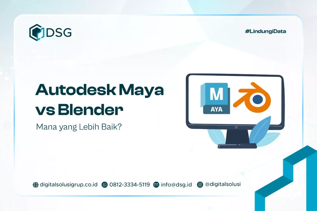 Autodesk Maya vs Blender, Mana yang Lebih Baik?