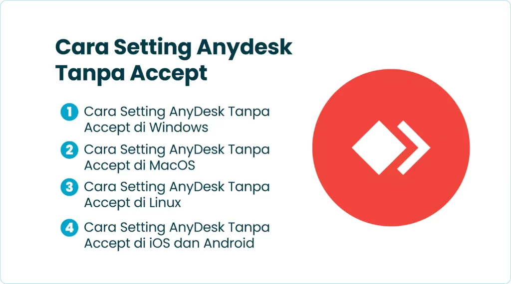 Cara Setting Anydesk Tanpa Accept​