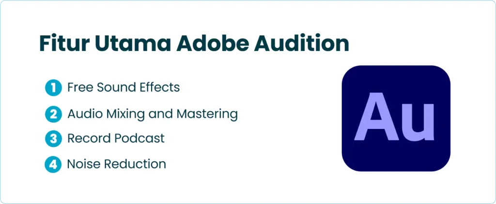 Fitur Utama Adobe Audition