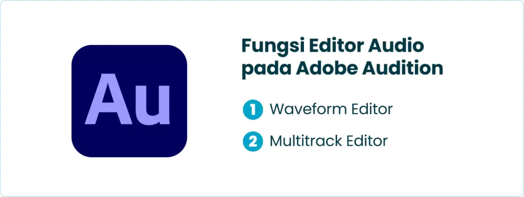 Fungsi Editor Audio pada Adobe Audition