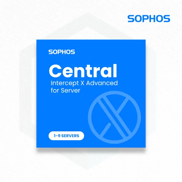 Jual Sophos Central Intercept X Advanced for Server (1-9 SERVERS)