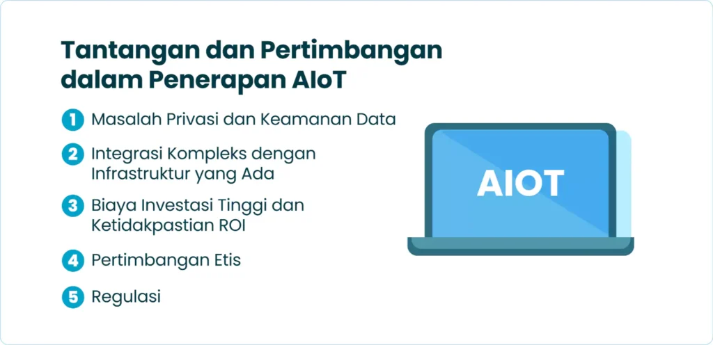 Tantangan dan Pertimbangan dalam Penerapan AIoT