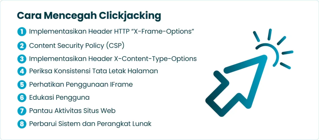 Cara Mencegah Clickjacking