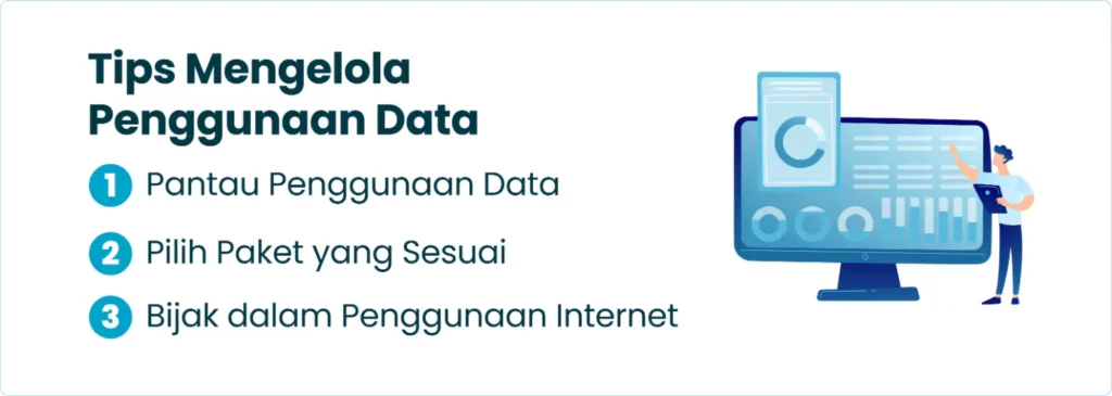 Tips Mengelola Penggunaan Data
