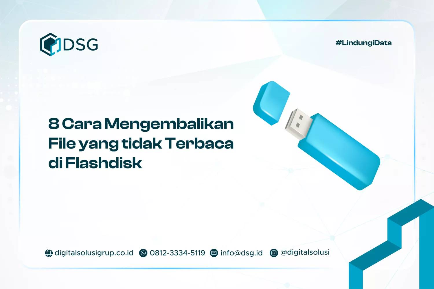8 Cara Mengembalikan File yang tidak Terbaca di Flashdisk