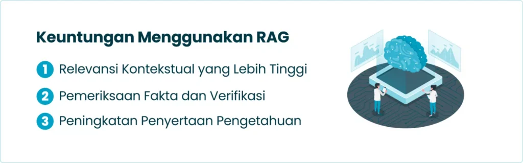 Keuntungan Menggunakan RAG