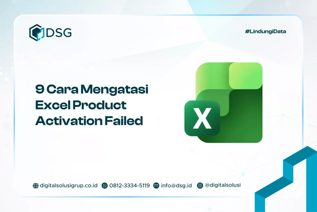 9 Cara Mengatasi Excel Product Activation Failed