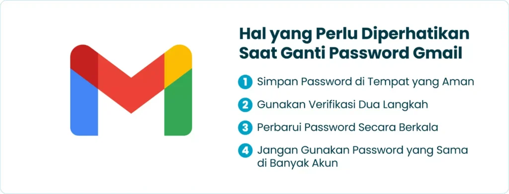 Hal yang Perlu Diperhatikan Saat Ganti Password Gmail