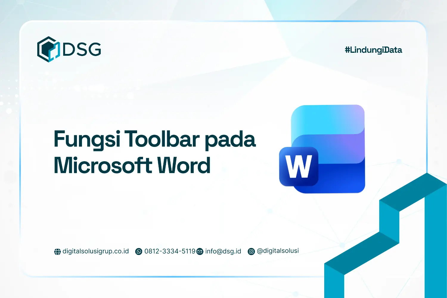 Fungsi Toolbar pada Microsoft Word