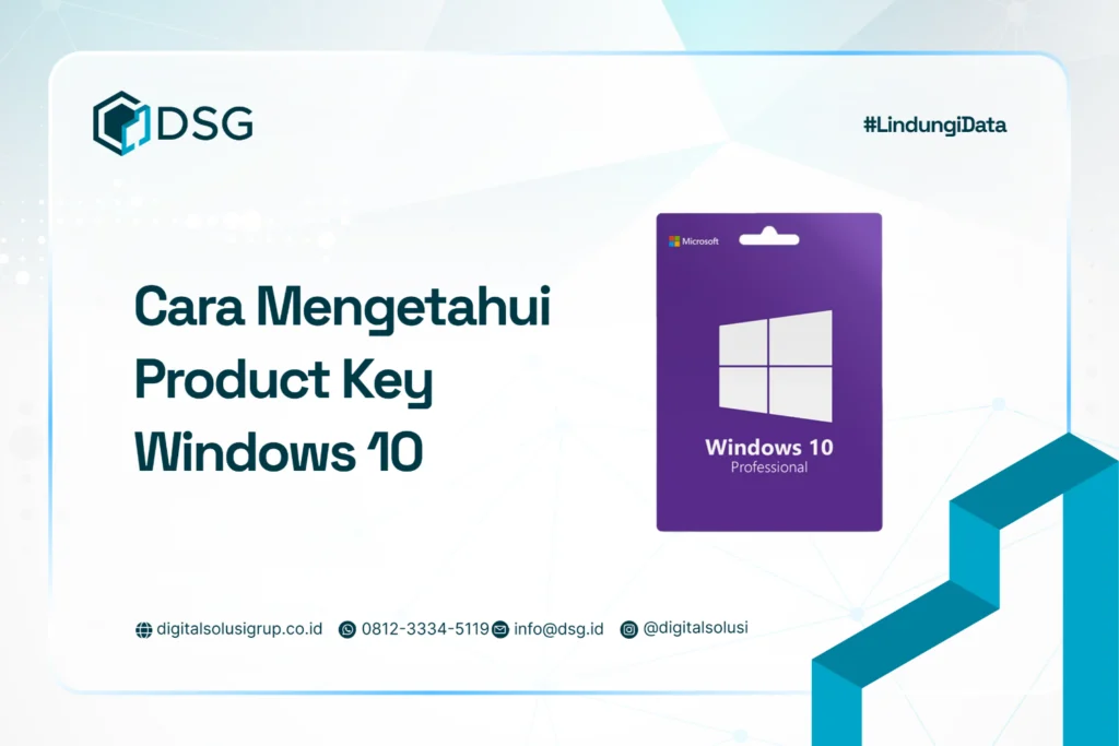 Cara Mengetahui Product Key Windows 10