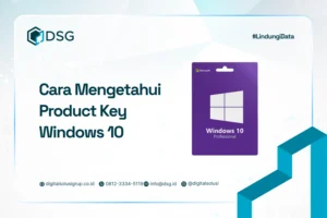 Cara Mengetahui Product Key Windows 10