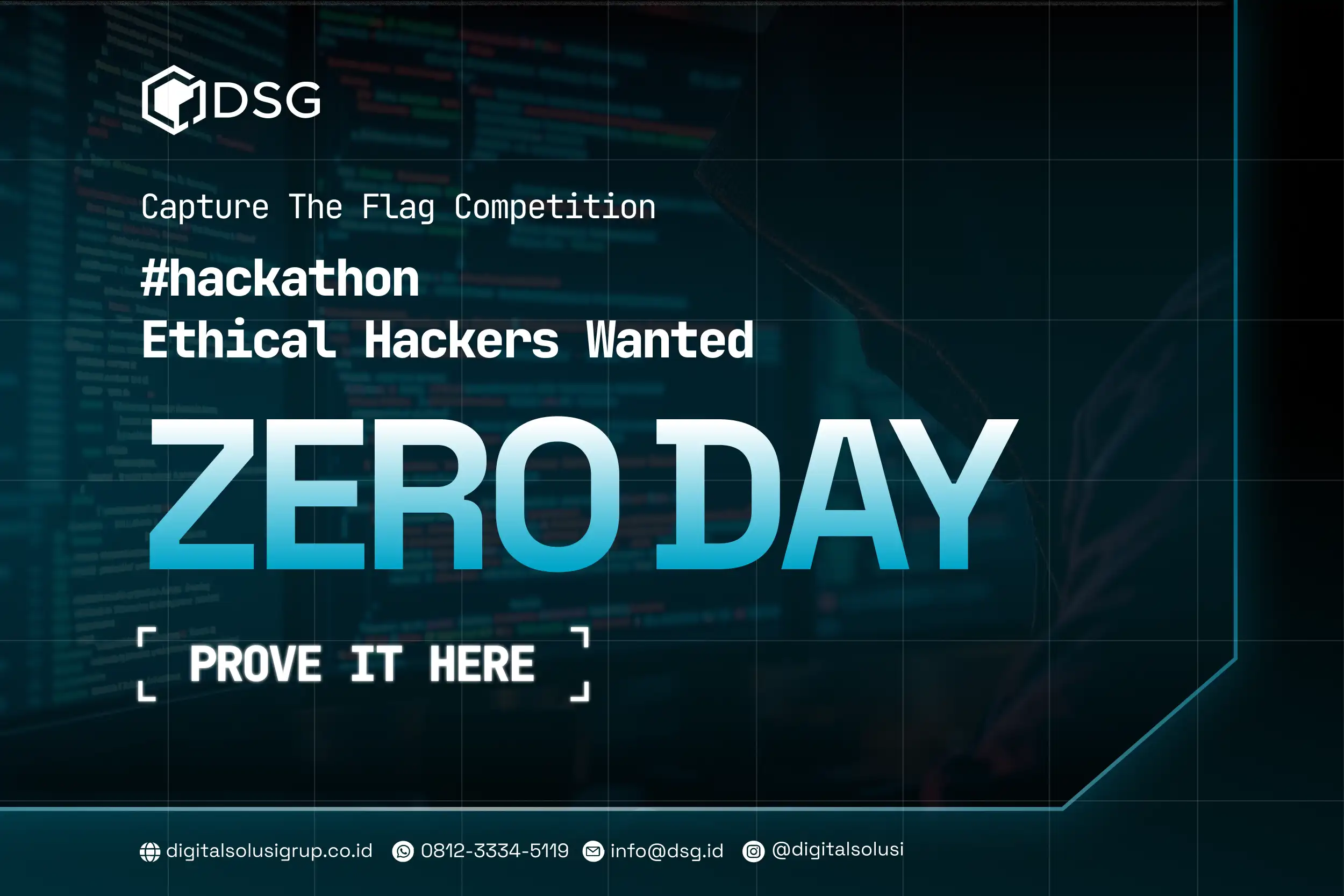 DSG Resmi Luncurkan Hackathon ZERO DAY 2026, Kompetisi CTF Nasional dengan Total Hadiah Rp 40 Juta