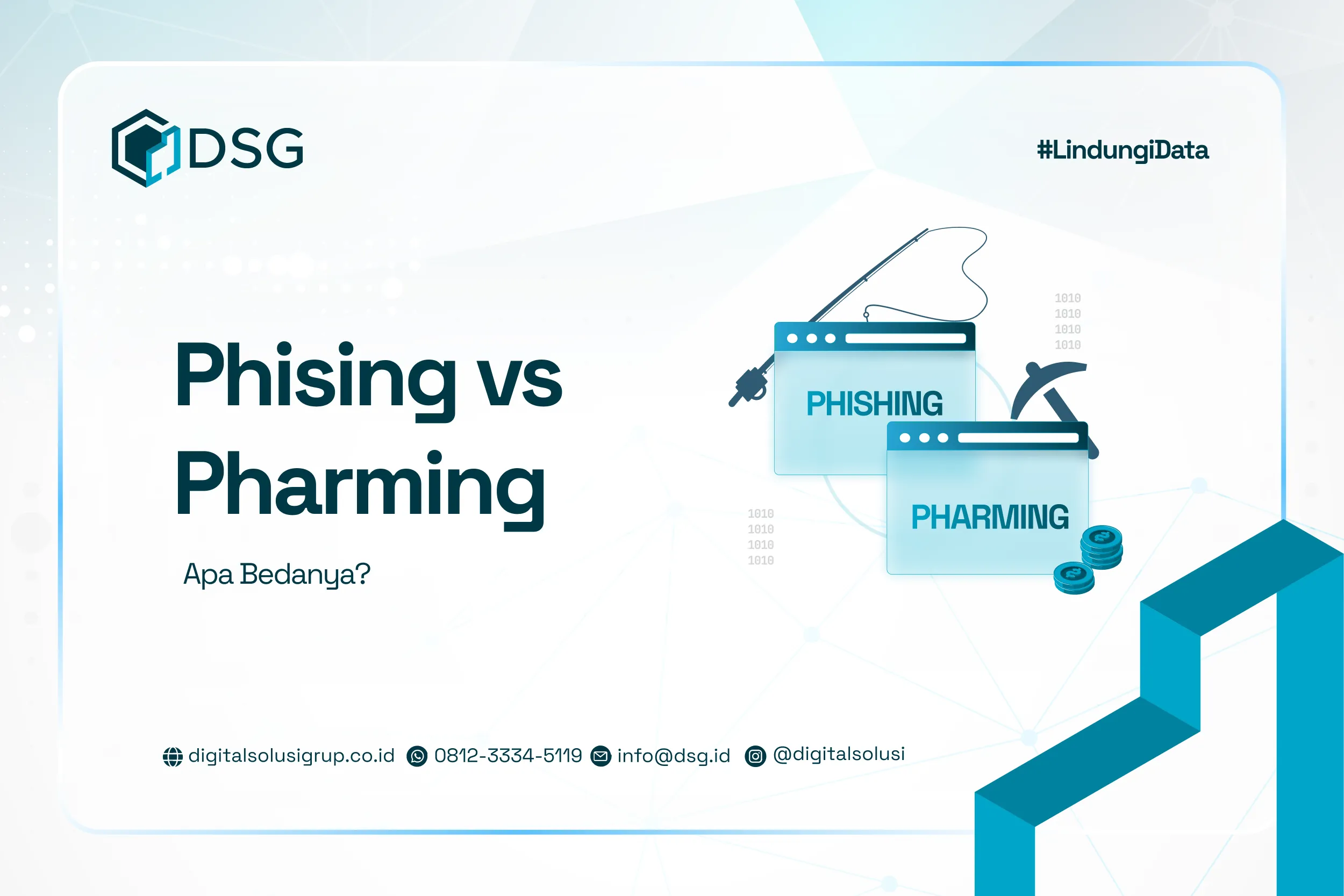 perbedaan phising dan pharming