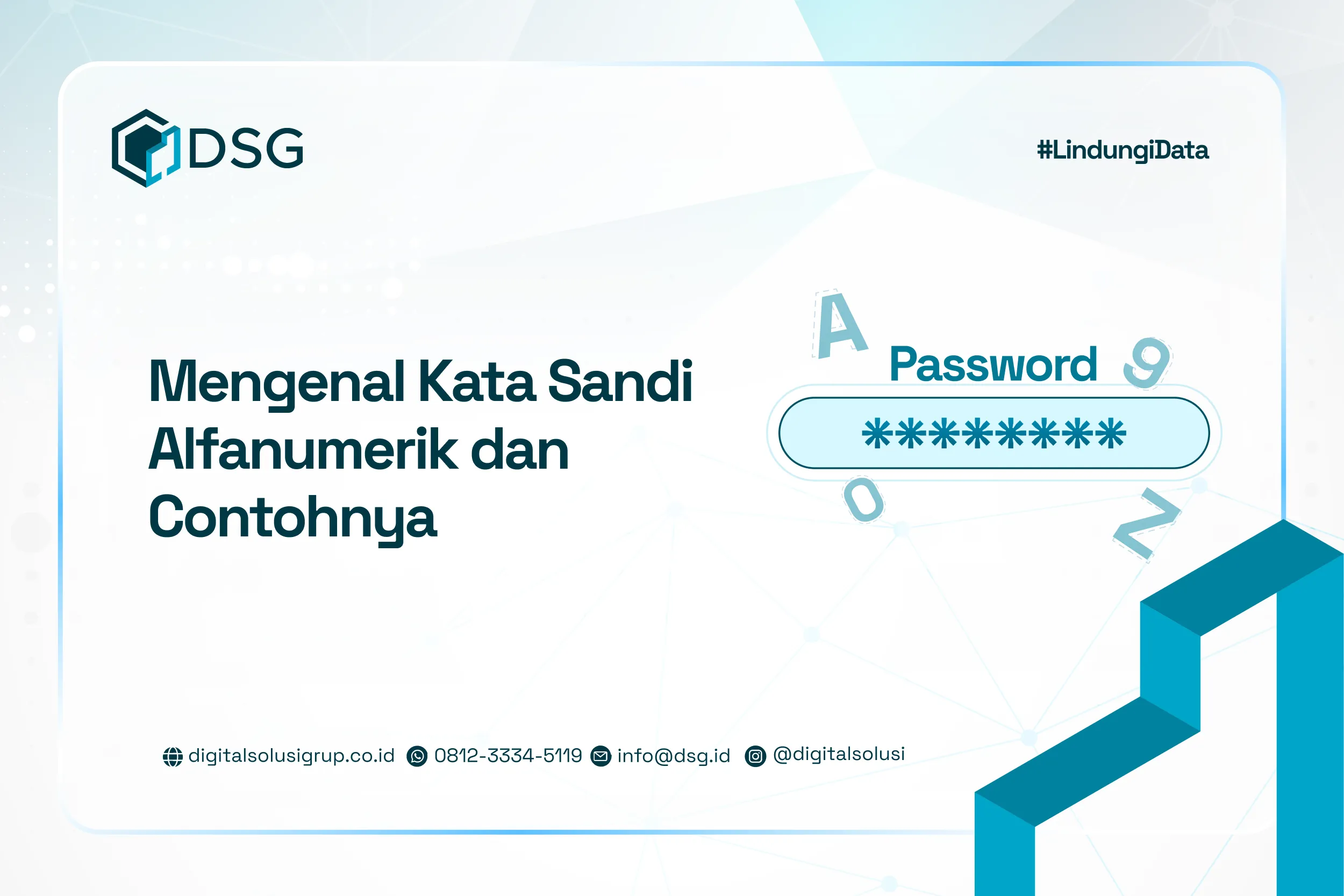 cara membuat kata sandi alfanumerik