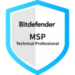 Sertifikat Bitdefender Technical Professional