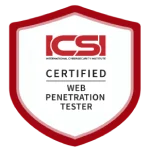 Sertifikat ICSI Web Penetration Tester